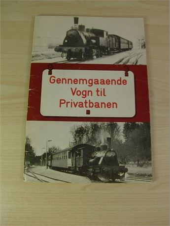 Bog Gennemgående vogn til privatbanen